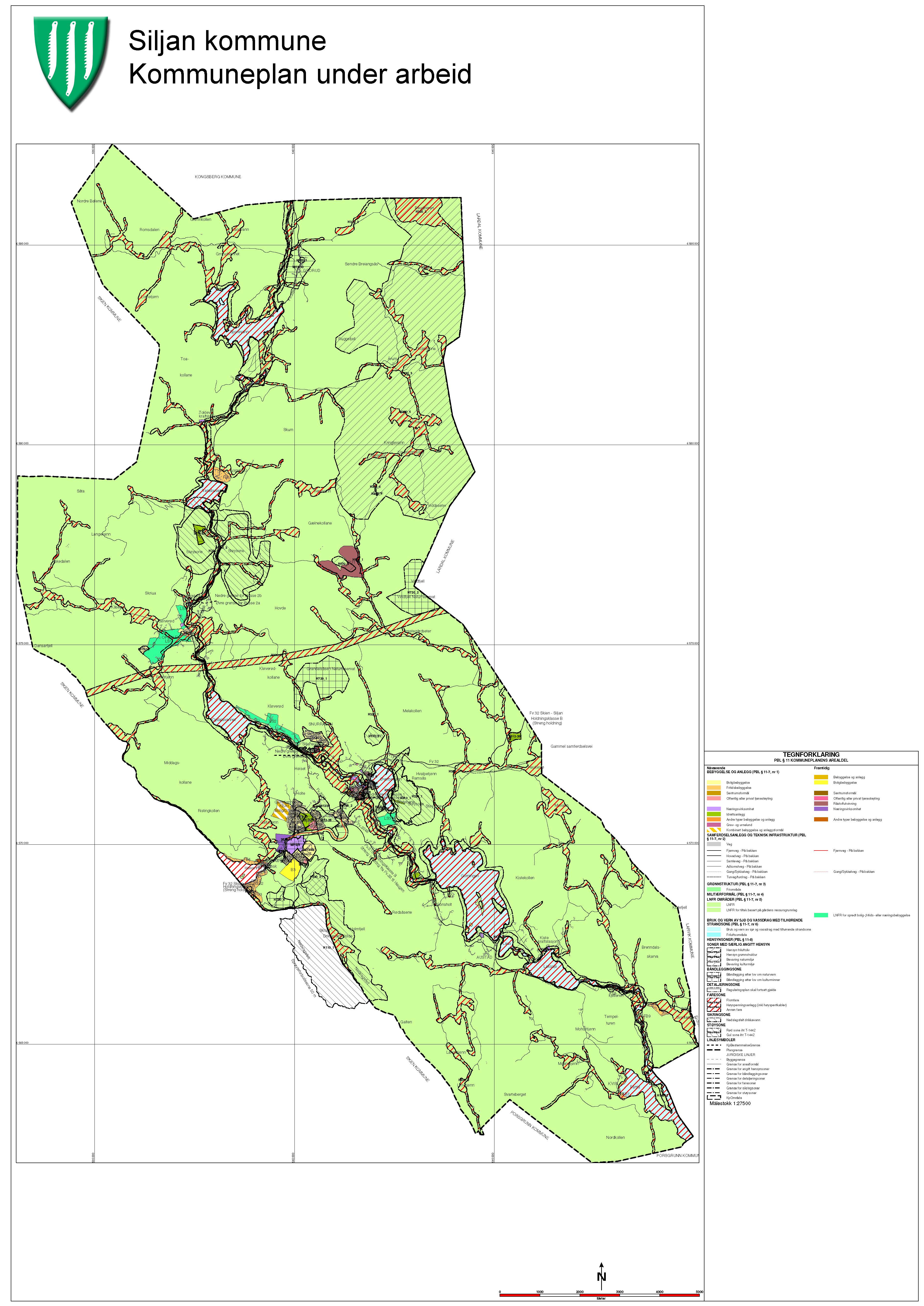 Kommuneplan Siljan kommune - Utkast